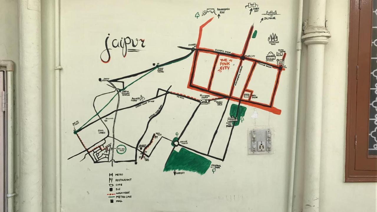 Doodle Rack Hostel Dzsaipur Kültér fotó